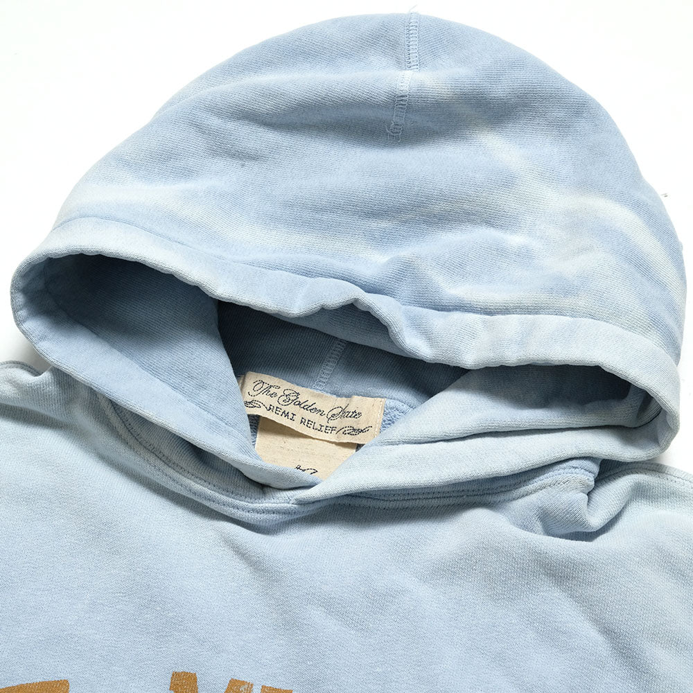 REMI RELIEF - Tanned & painted fleece hoodie - ST.MICHAEL - RN2634909426180