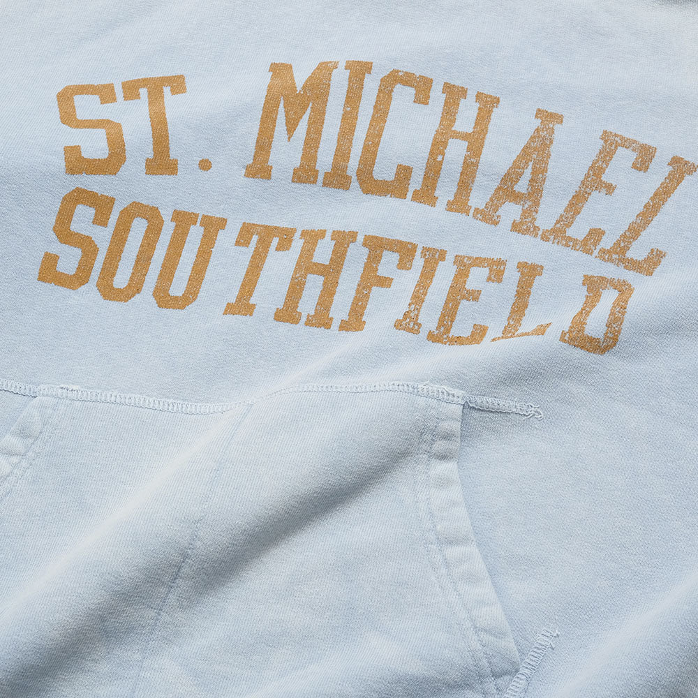 REMI RELIEF - Tanned & Painted Fleece Lining Hoodie - ST.MICHAEL - RN26349094