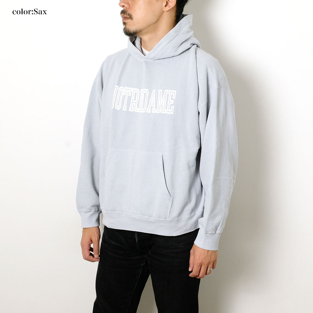 REMI RELIEF - SP加工 3飛び裏毛パーカー - NOTRE DAME - RN27353104