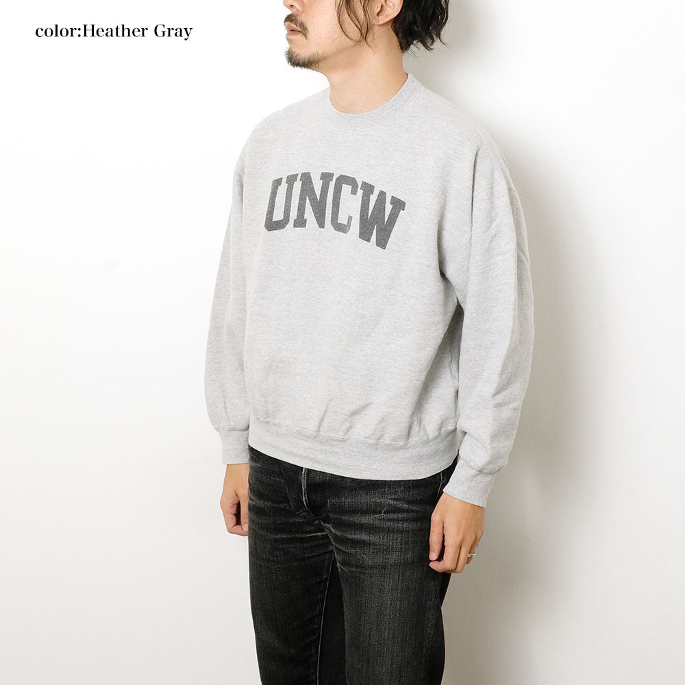 REMI RELIEF - SP Processing Brushed fleece Crew Neck Sweatshirt - UNCW - RN29373142