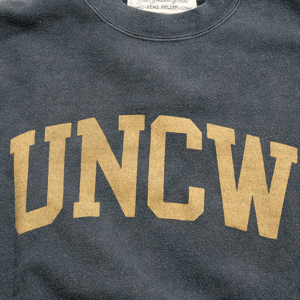 REMI RELIEF - SP Processing Brushed fleece Crew Neck Sweatshirt - UNCW - RN29373142