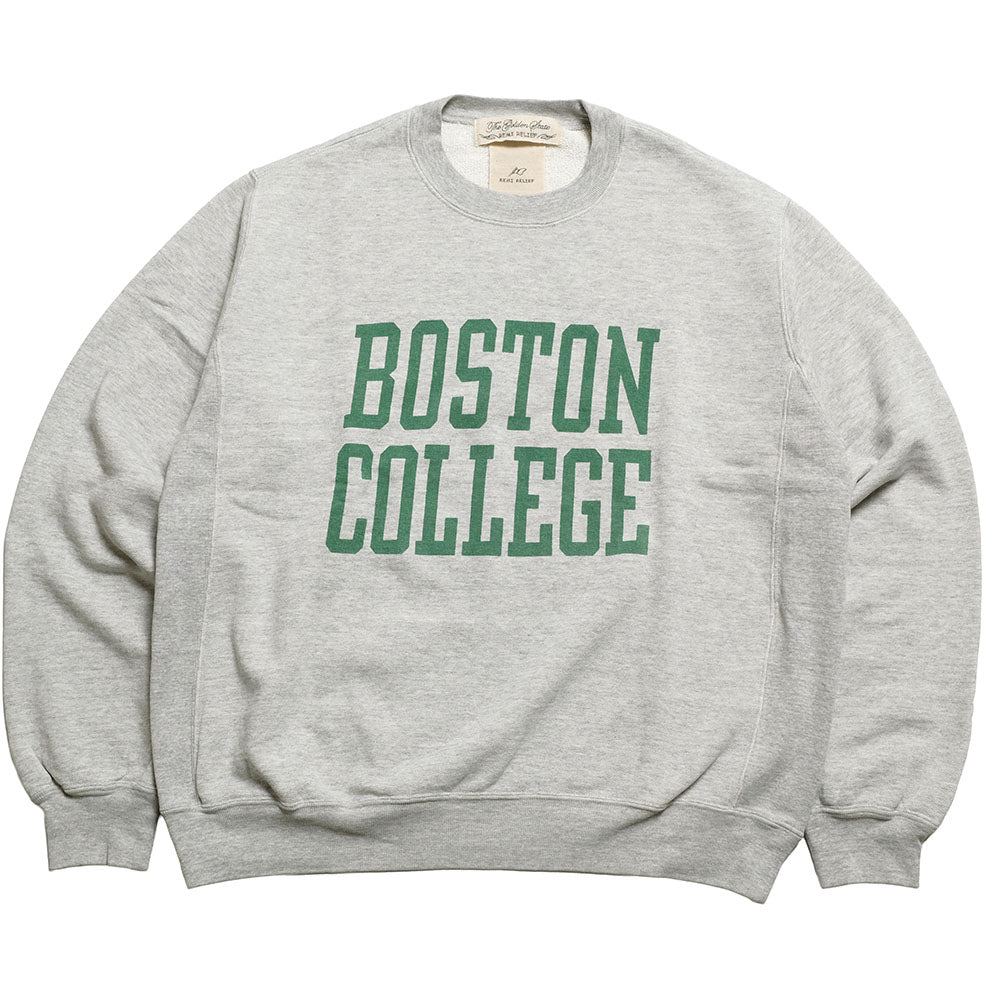 REMI RELIEF - SP Processing Fleece-Lined Crew Neck Sweatshirt - BOSTON - RN29373157