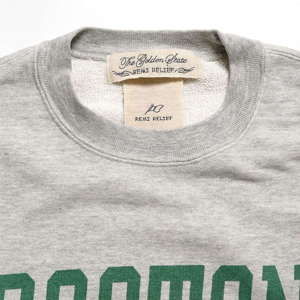 REMI RELIEF - SP Processing Fleece-Lined Crew Neck Sweatshirt - BOSTON - RN29373157