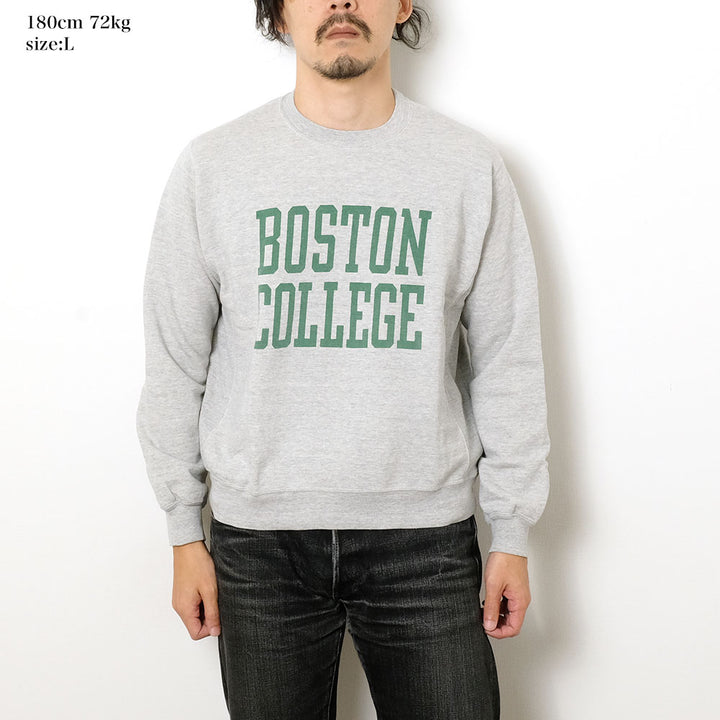 REMI RELIEF - SP Processing Fleece-Lined Crew Neck Sweatshirt - BOSTON - RN29373157