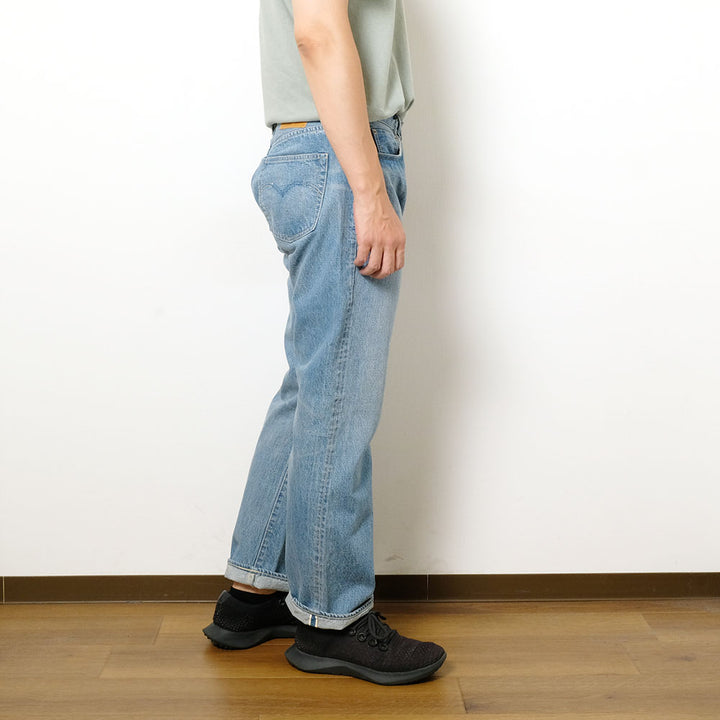 REMI RELIEF - 13oz 1954XX DENIM PANTS - USED BLUE - RN29373249