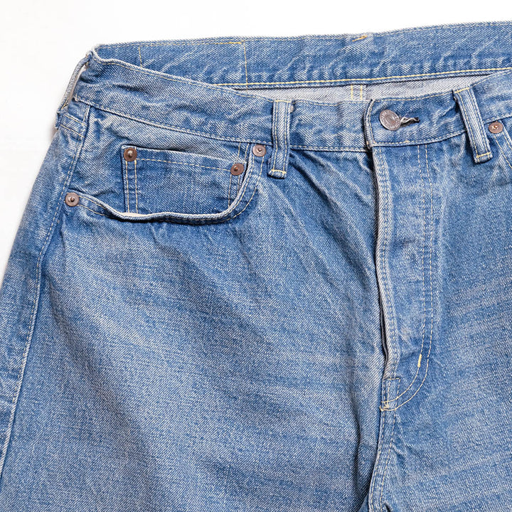 REMI RELIEF - 13oz 1954XX DENIM PANTS - USED BLUE - RN29373249