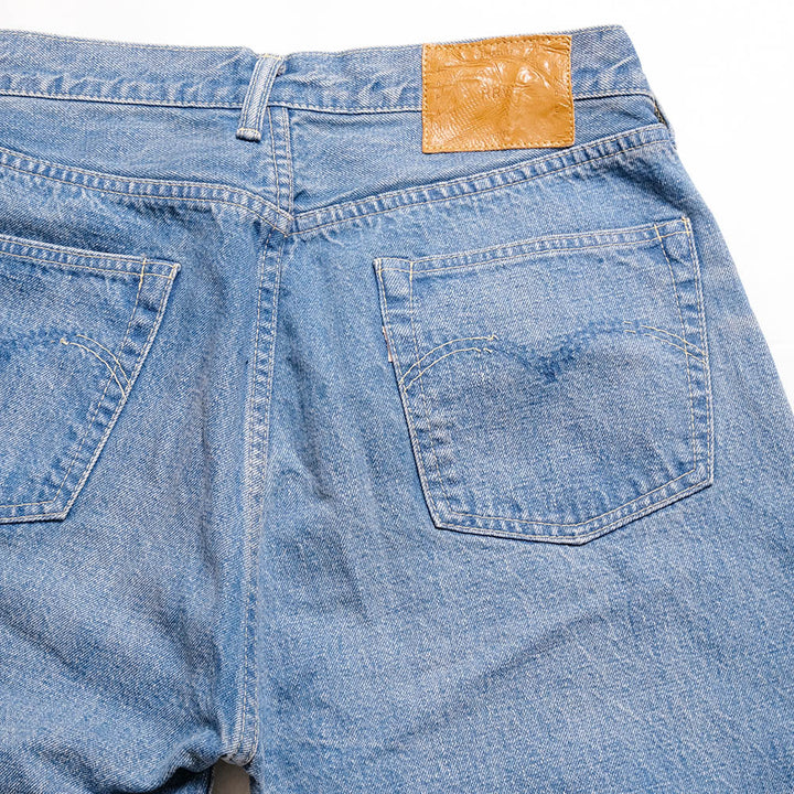 REMI RELIEF - 13oz 1954XX DENIM PANTS - USED BLUE - RN29373249