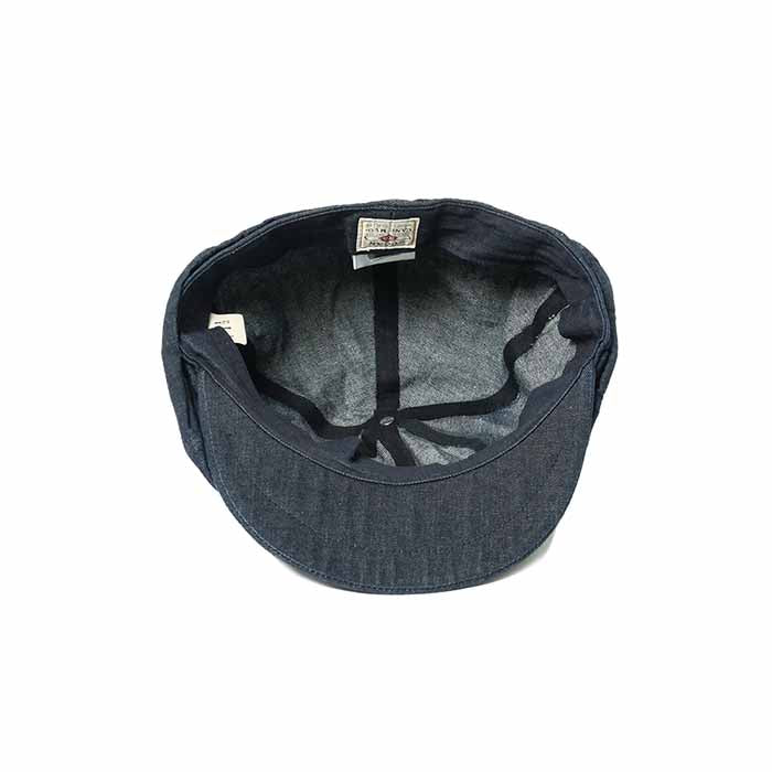 SUGAR CANE - 10oz. DENIM APPLEJACK CAP - SC02705