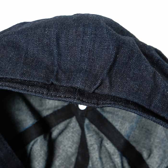 SUGAR CANE - 10oz. DENIM APPLEJACK CAP - SC02705