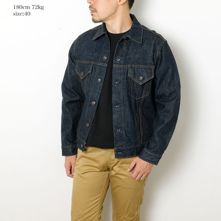 SUGAR CANE - 14.25oz. DENIM JACKET - 1962 MODEL - SC12962