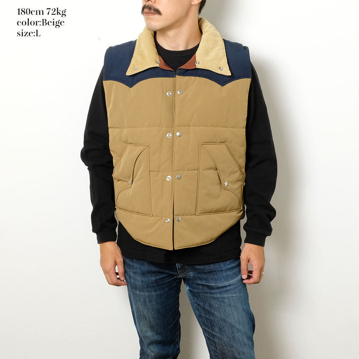 Sugar Cane - T/C PADDED VEST  - SC15400