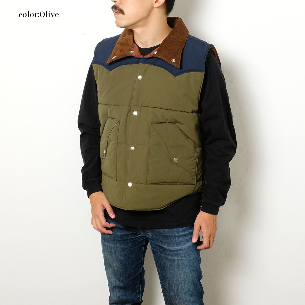 Sugar Cane - T/C PADDED VEST  - SC15400