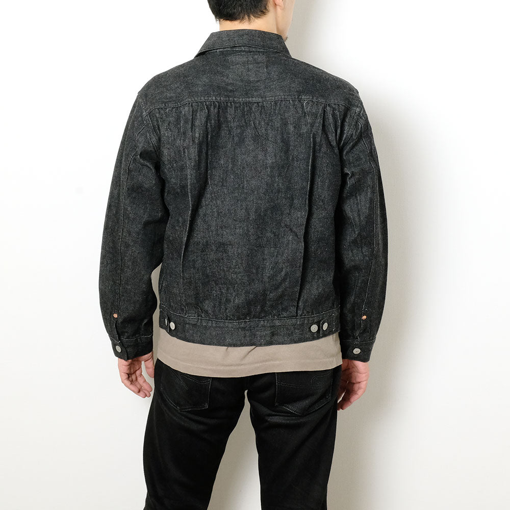 SUGAR CANE - 14.25oz. BLACK DENIM JACKET - 1953 MODEL - SC15650