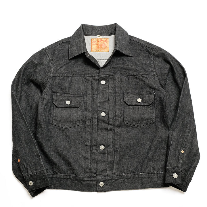 SUGAR CANE - 14.25oz. BLACK DENIM JACKET - 1953 MODEL - SC15650