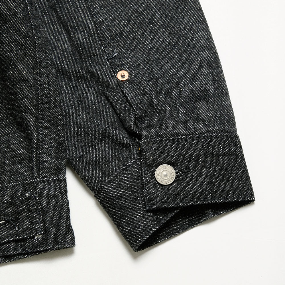 SUGAR CANE - 14.25oz. BLACK DENIM JACKET - 1953 MODEL - SC15650