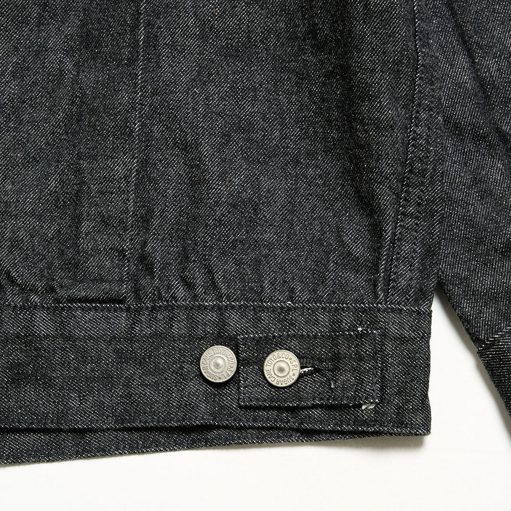 SUGAR CANE - 14.25oz. BLACK DENIM JACKET - 1953 MODEL - SC15650