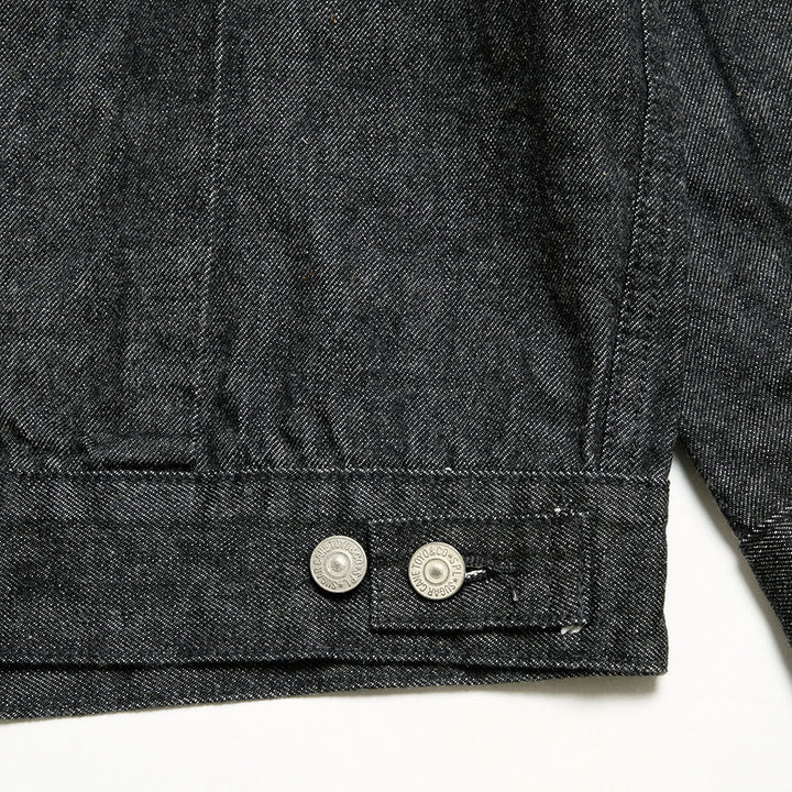 SUGAR CANE - 14.25oz. BLACK DENIM JACKET - 1953 MODEL - SC15650
