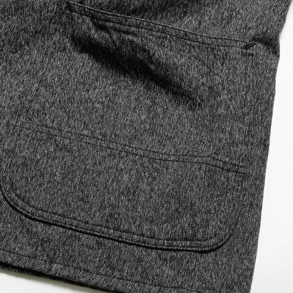 SUGAR CANE - 9oz. BLACK COVERT WORK COAT - SC15659