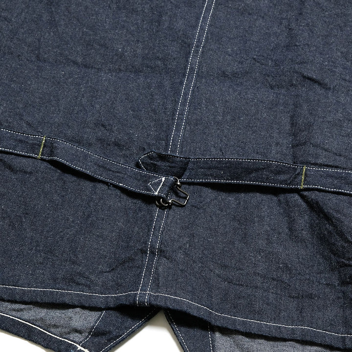 SUGAR CANE - 11oz. BLUE DENIM WORK VEST - SC15702