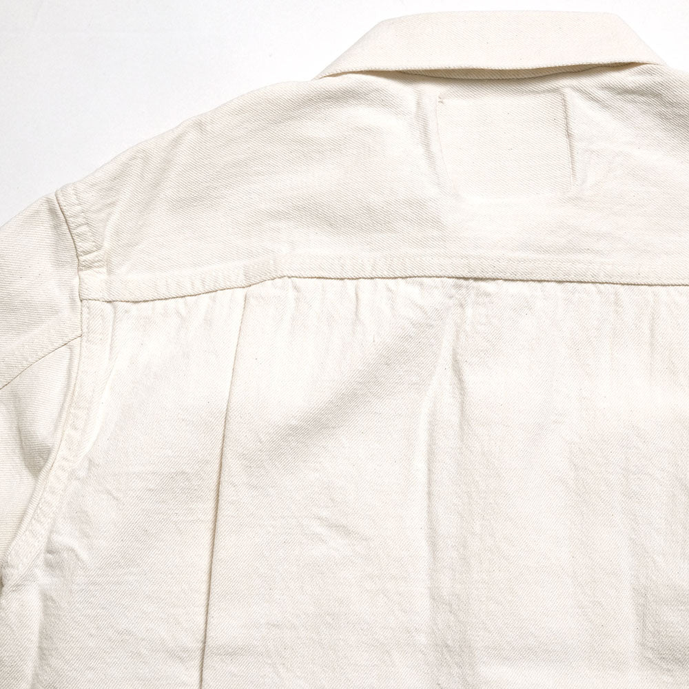 SUGAR CANE - 13oz. WHITE DENIM JACKET 1953 MODEL - SC15720