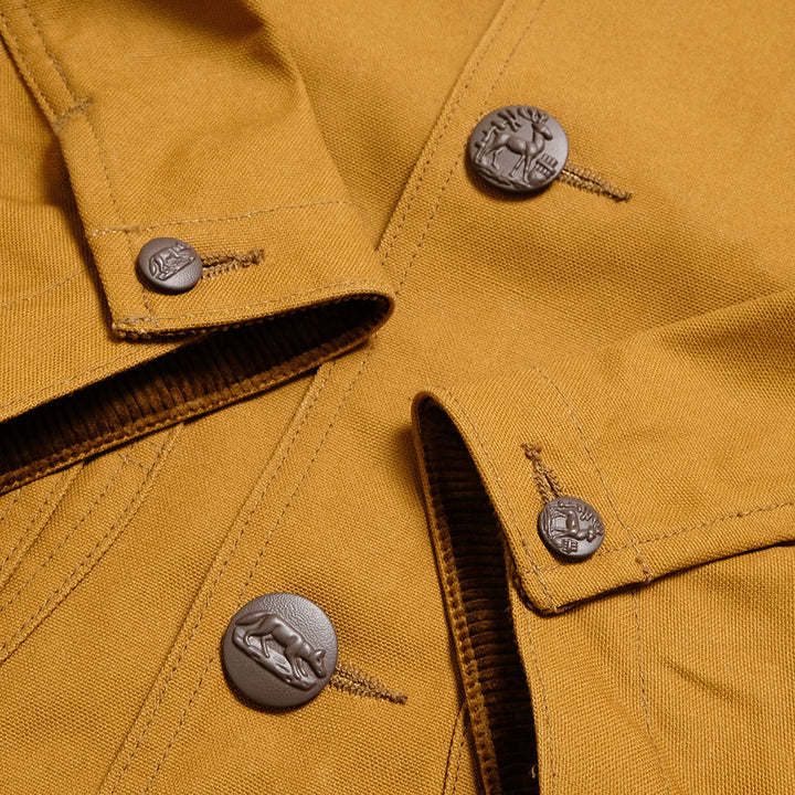 SUGAR CANE - FICTION ROMANCE - 13oz. BROWN DUCK HUNTING JACKET - SC15834