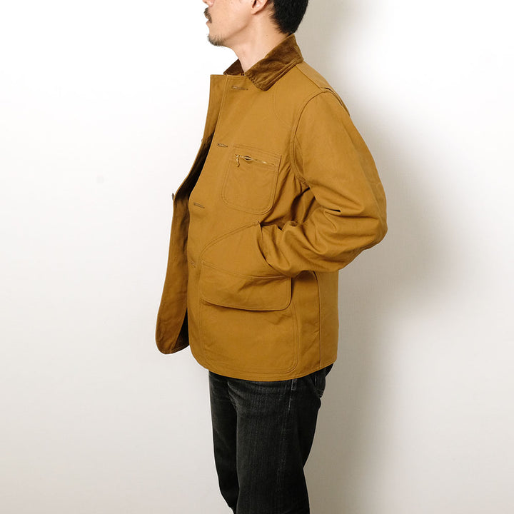 SUGAR CANE - FICTION ROMANCE - 13oz. BROWN DUCK HUNTING JACKET - SC15834