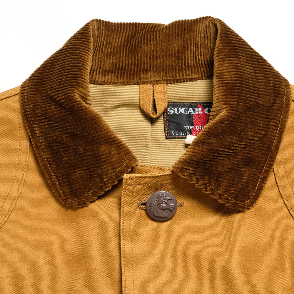 SUGAR CANE - FICTION ROMANCE - 13oz. BROWN DUCK HUNTING JACKET SUGAR CANE - FICTION ROMANCE - 13oz. BROWN DUCK HUNTING JACKET