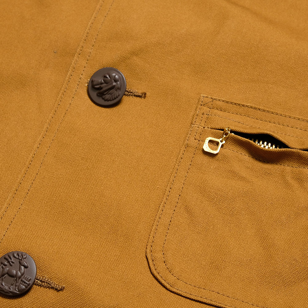 SUGAR CANE - FICTION ROMANCE - 13oz. BROWN DUCK HUNTING JACKET - SC15834