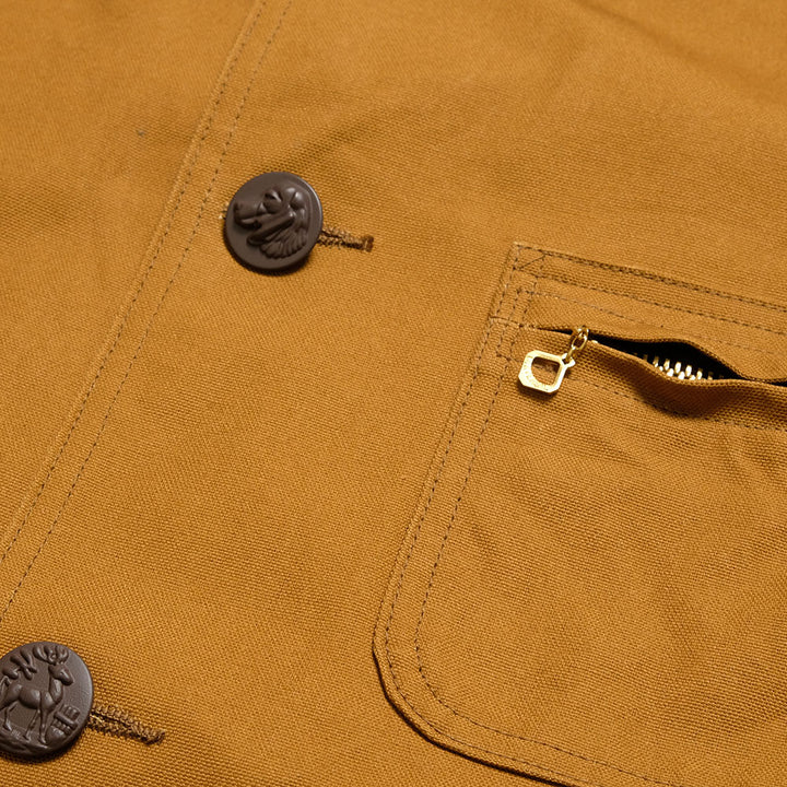 SUGAR CANE - FICTION ROMANCE - 13oz. BROWN DUCK HUNTING JACKET - SC15834