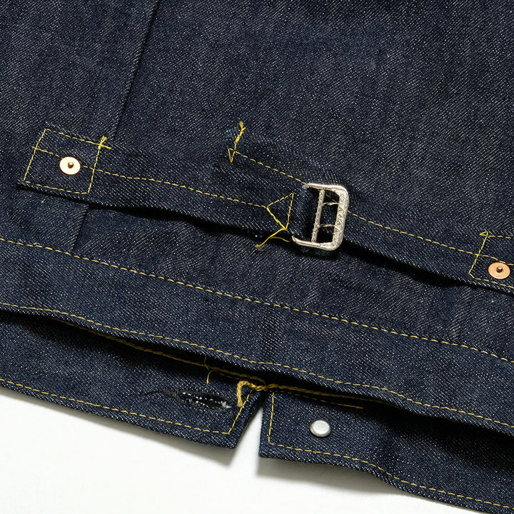 SUGAR CANE - Super -Denim- Collectibles #07 13.5oz. BLUE DENIM BLOUSE -1946- MODEL - SC19007