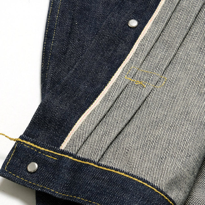 SUGAR CANE - Super -Denim- Collectibles #07 13.5oz. BLUE DENIM BLOUSE -1946- MODEL - SC19007