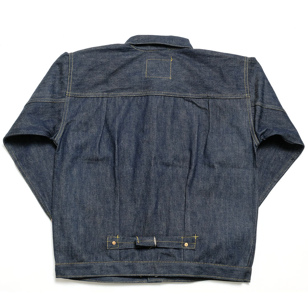 SUGAR CANE - Super -Denim- Collectibles #07 13.5oz. BLUE DENIM BLOUSE -1946- MODEL - SC19007