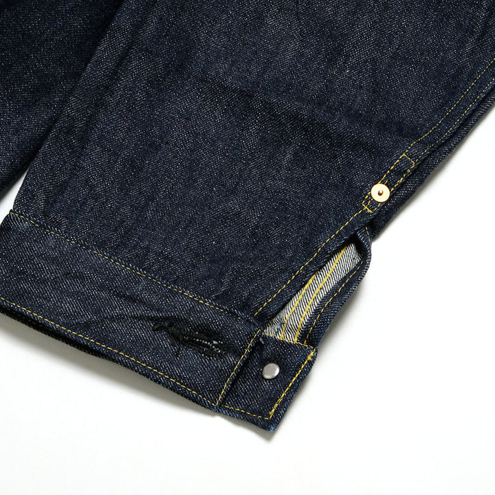 SUGAR CANE - Super -Denim- Collectibles #07 13.5oz. BLUE DENIM BLOUSE -1946- MODEL - (T-BACK) - SC19007T