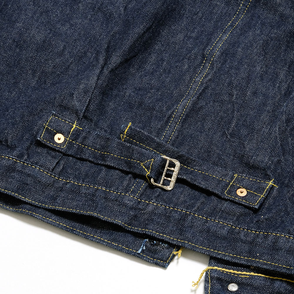 SUGAR CANE - Super -Denim- Collectibles #07 13.5oz. BLUE DENIM BLOUSE -1946- MODEL - (T-BACK) - SC19007T