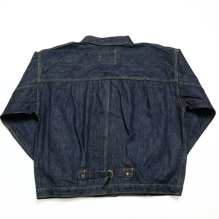 SUGAR CANE - Super -Denim- Collectibles #07 13.5oz. BLUE DENIM BLOUSE -1946- MODEL - (T-BACK) - SC19007T