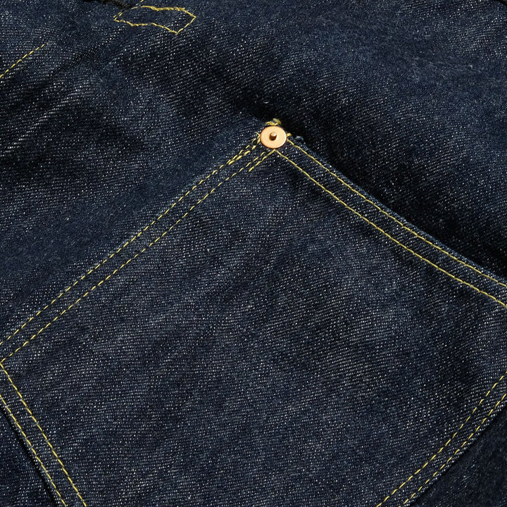 SUGAR CANE - Super -Denim- Collectibles #07 13.5oz. BLUE DENIM BLOUSE -1946- MODEL - (T-BACK) - SC19007T