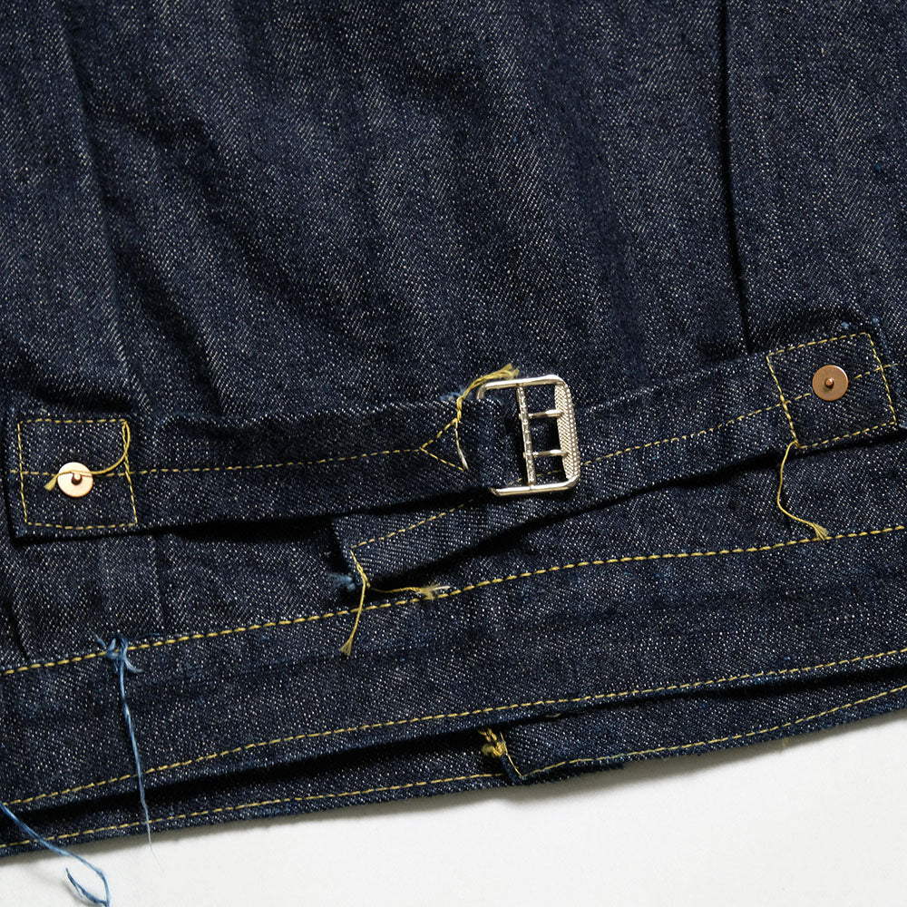 SUGAR CANE - Super -Denim- Collectibles #10 - 14oz. BLUE DENIM BLOUSE - S1945 - MODEL - SC19010