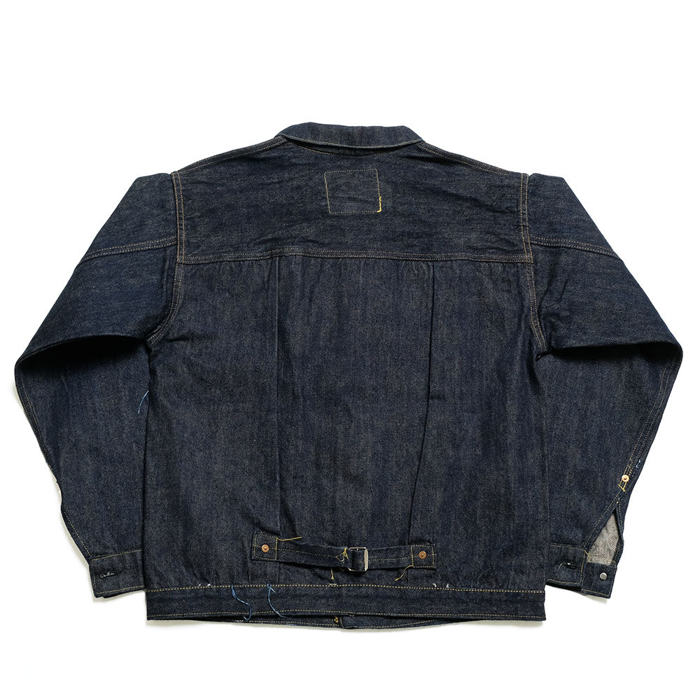 SUGAR CANE - Super -Denim- Collectibles #10 - 14oz. BLUE DENIM BLOUSE - S1945 - MODEL - SC19010