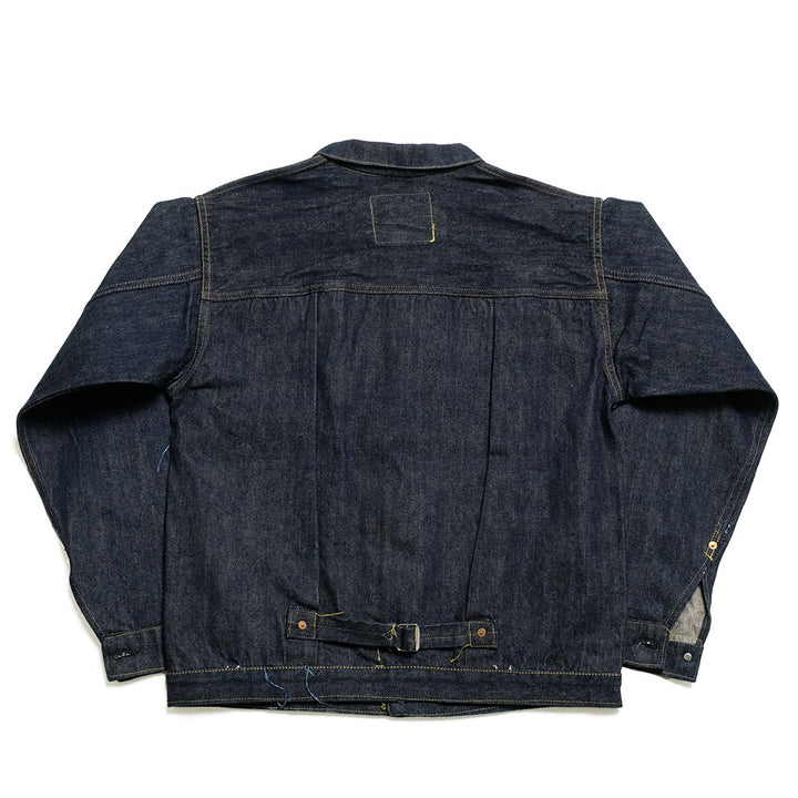 SUGAR CANE - Super -Denim- Collectibles #10 - 14oz. BLUE DENIM BLOUSE - S1945 - MODEL - SC19010