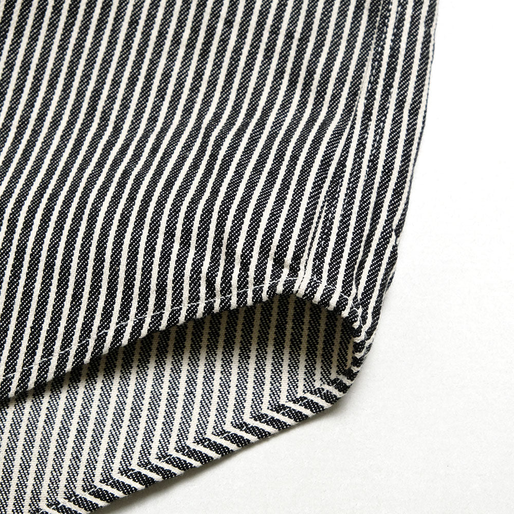 SUGAR CANE - Hickory Stripe L/S Work Shirt - SC27853