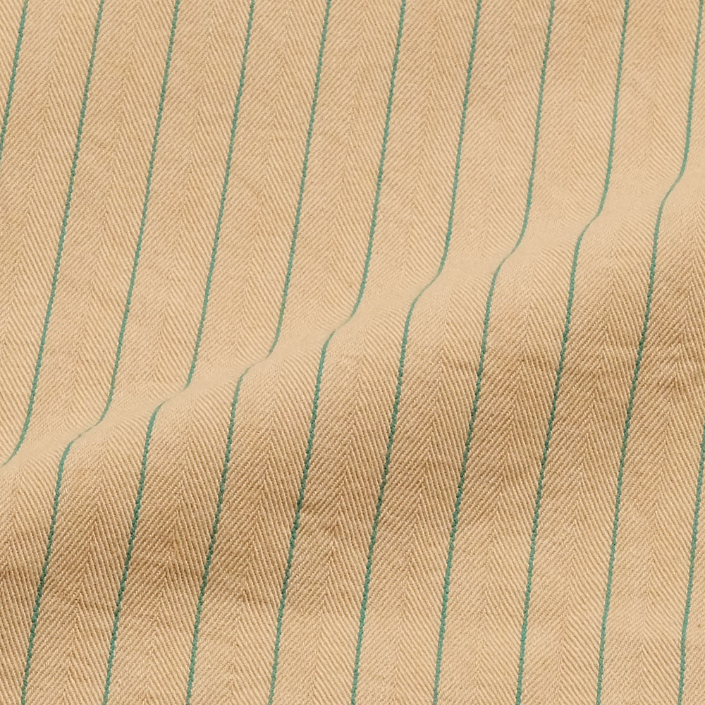 SUGAR CANE - COKE STRIPE L/S WORK SHIRT - SC28652