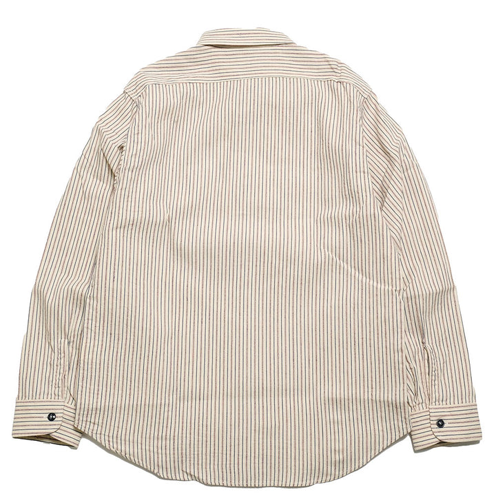 SUGAR CANE - DOBBY STRIPE WORK SHIRT - SC29146