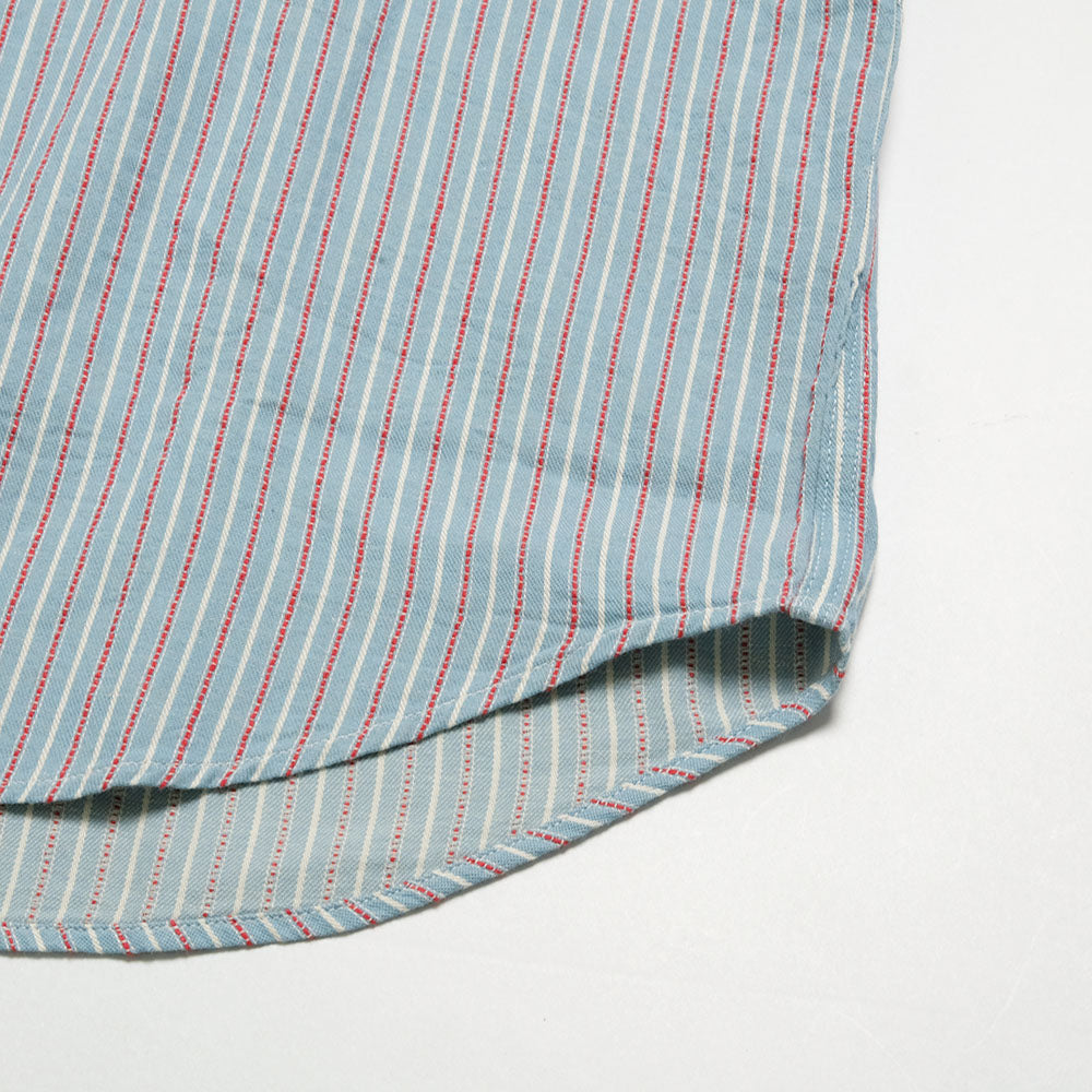 SUGAR CANE - DOBBY STRIPE WORK SHIRT - SC29146