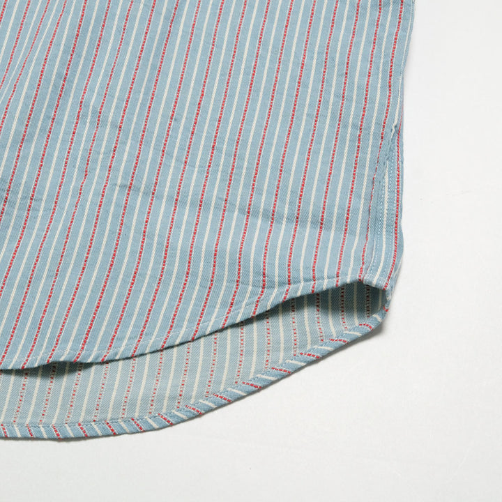 SUGAR CANE - DOBBY STRIPE WORK SHIRT - SC29146