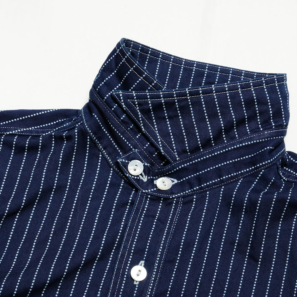 Sugar Cane - Fiction Romance 8.5oz. Wabash Stripe S/S Work Shirt - SC36267A