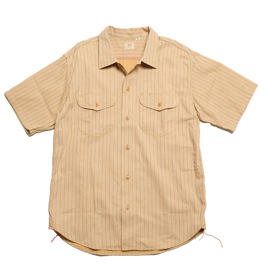 SUGAR CANE COKE STRIPE S/S WORK SHIRT SC38699 – HINOYA Online Store