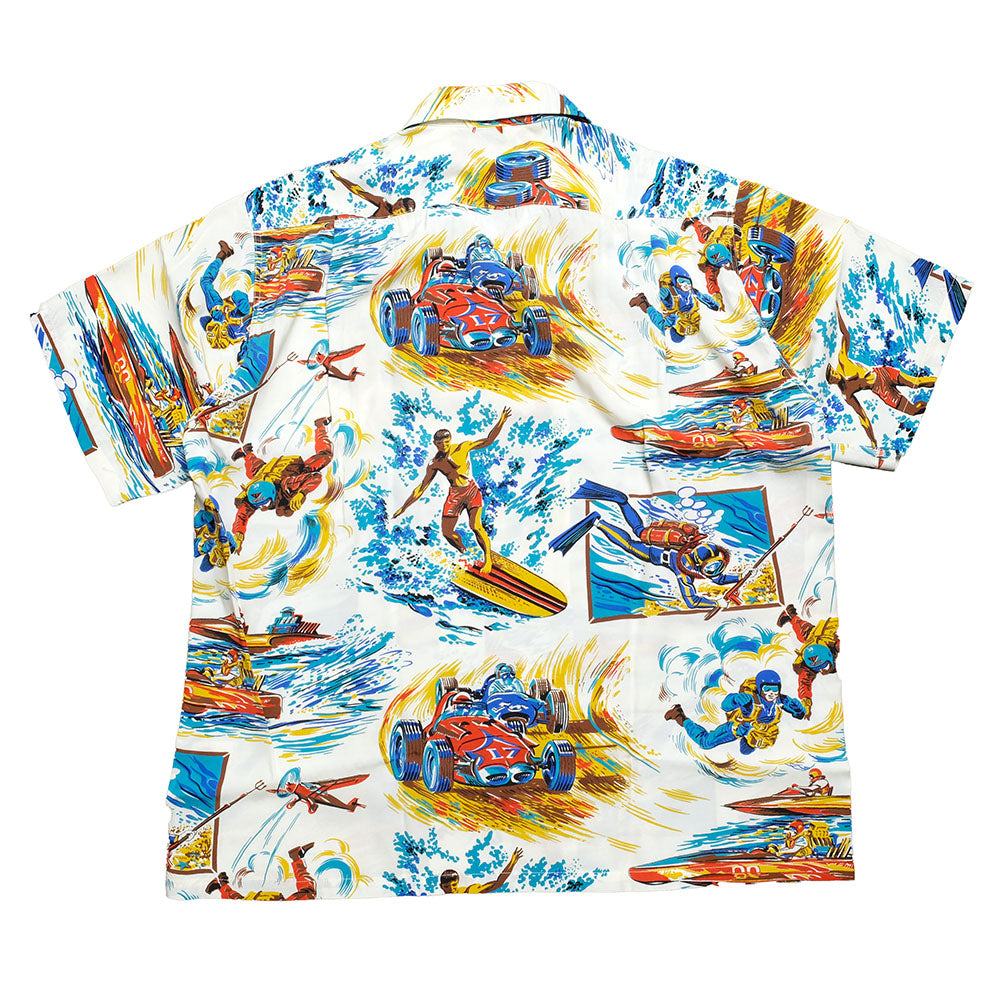 Mister Freedom x Sun Surf - ROCK'N ROLL SHIRT - ACTION PACKED TYPE II - SC38992