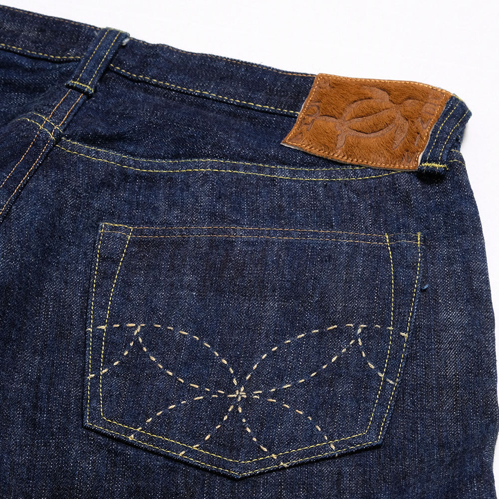 SUGAR CANE - 14oz. The Sugar Cane Fiber Denim Hawaii-ai Mixture Indigo Right Hand Twill - SC40401