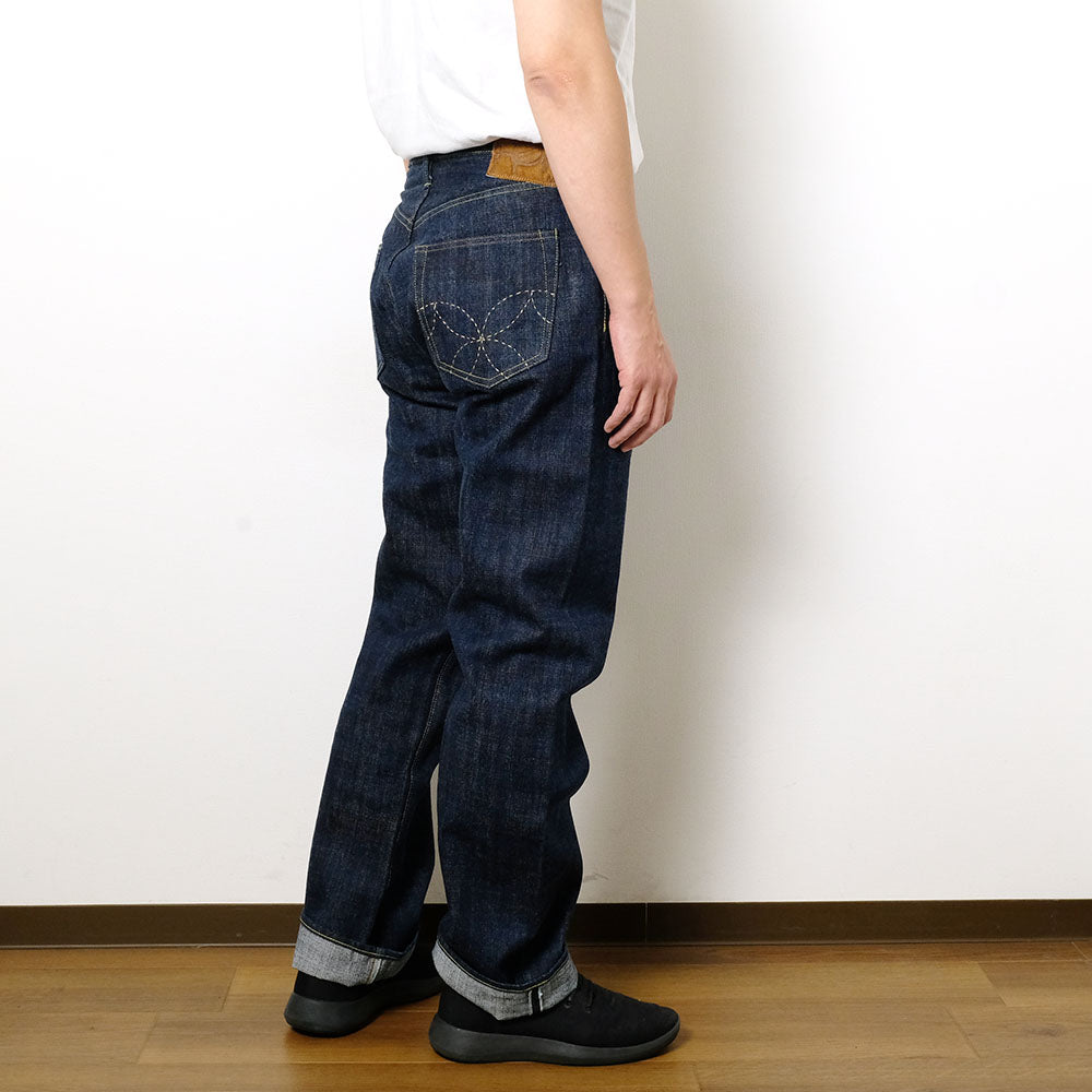 SUGAR CANE - 14oz. The Sugar Cane Fiber Denim Hawaii-ai Mixture Indigo Right Hand Twill - SC40401