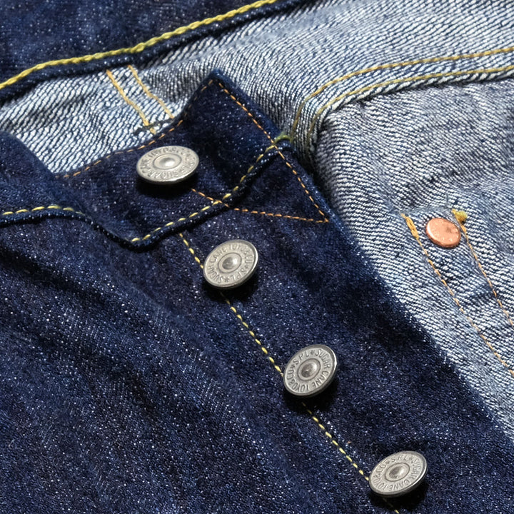 SUGAR CANE - 14oz. The Sugar Cane Fiber Denim Hawaii-ai Mixture Indigo Right Hand Twill - SC40401